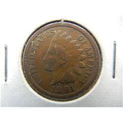 1891 Indian Head Cent