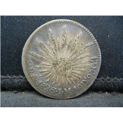 1826 Republic of Mexico Coin
