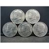 Image 1 : (5) 1976 Bicentennial Kennedy Half Dollars, Some Mint Marks