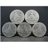 Image 2 : (5) 1976 Bicentennial Kennedy Half Dollars, Some Mint Marks