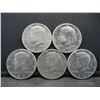 Image 1 : (5) 1971 Kennedy Half Dollars, Some Mint Marks