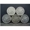 Image 2 : (5) 1972 Kennedy Half Dollars, Some Mint Marks