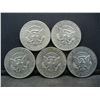 Image 2 : (5) 1973 Kennedy Half Dollars, Some Mint Marks