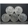 Image 1 : (5) 1971 Kennedy Half Dollars, Some Mint Marks