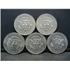 Image 2 : (5) 1972 Kennedy Half Dollars, Some Mint Marks