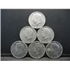 Image 1 : (6) 1972 Kennedy Half Dollars, Some Mint Marks