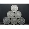 Image 2 : (6) 1972 Kennedy Half Dollars, Some Mint Marks