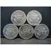 Image 2 : (5) 1971 Kennedy Half Dollars, Some Mint Marks
