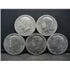Image 1 : (5) 1971 Kennedy Half Dollars, Some Mint Marks