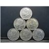 Image 1 : (6) 1974 Kennedy Half Dollars, Some Mint Marks