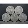 Image 2 : (5) 1976 Bicentennial Kennedy Half Dollars, Some Mint Marks