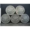 Image 5 : (6) 1972 Kennedy Half Dollars, Some Mint Marks