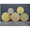 Image 1 : (5) Old Tokens