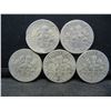 Image 2 : (5) Roosevelt Dimes, 50's, Some Mint Marks