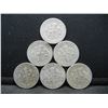 Image 2 : (6) Roosevelt Dimes, 50's, Some Mint Marks