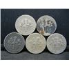 Image 2 : (5) Roosevelt Dimes, 50's, Some Mint Marks
