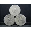 Image 2 : 1934, 35, 39 Washington Quarters