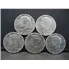 Image 1 : (5) 1971 Kennedy Half Dollars, Some Mint Marks