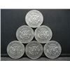 Image 2 : (6) 1979 Kennedy Half Dollars, Some Mint Marks