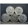 Image 1 : (5) 1971 Kennedy Half Dollars, Some Mint Marks