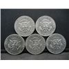 Image 2 : (5) 1972 Kennedy Half Dollars, Some Mint Marks
