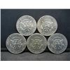 Image 2 : (5) 1971 Kennedy Half Dollars, Some Mint Marks