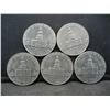 Image 2 : (5) 1976 Bicentennial Kennedy Half Dollars, Some Mint Marks