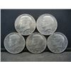 Image 1 : (5) 1974 Kennedy Half Dollars, Some Mint Marks
