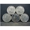 Image 1 : (5) 1971 Kennedy Half Dollars, Some Mint Marks