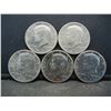 Image 1 : (5) 1971 Kennedy Half Dollars, Some Mint Marks