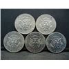 Image 2 : (5) 1971 Kennedy Half Dollars, Some Mint Marks
