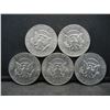 Image 2 : (5) 1974 Kennedy Half Dollars, Some Mint Marks