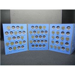 Whitman Jefferson Nickel Book, (27) Coins