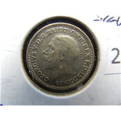 1932 Great Britain Three Pence