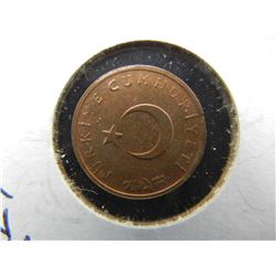 1966 Turkey One Kurus