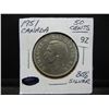 Image 3 : 1951 Canada Half Dollar