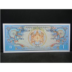 1981 Bhutan One Ngultrum