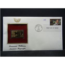 Tennessee Williams First Day of Issue Postage