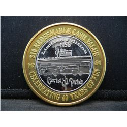 (CACTUS PETES) SILVER (.999) JACKPOT, NV, CASINO COIN, LIMITED EDITION