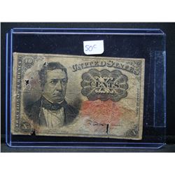 1874 US FRACTIONAL 10C