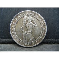 1878-CC (BABE/MORGAN), NOT SILVER OR LEGAL TENDER