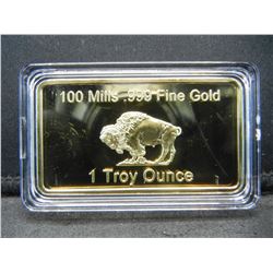 CLAD (GOLD/100 MILLS), PROOF,