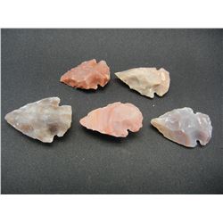 (5)-ARROW-HEADS, (AGATE)