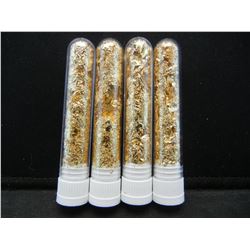(4) Vials of Leaf Flakes