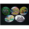 Image 1 : (5) LARGE (2.5'' WIDE) POLITICAL BADGES