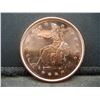 Image 1 : Copper Round .999 Sitting Liberty