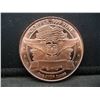 Image 2 : Copper Round .999 Sitting Liberty