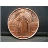 Image 1 : Copper Round .999 Standing Liberty