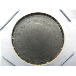 1901 V Nickel