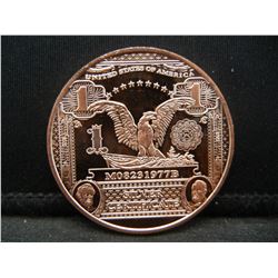 Copper Round .999 Eagle